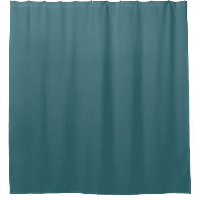 Peacock Blue (Dark Teal or Deep Aqua) Solid Colour (Front)