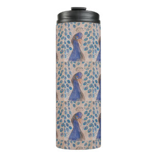 Peacock Blue Thermal Tumbler