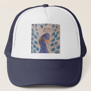 Peacock Blue Trucker Hat