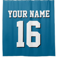 Peacock Blue White Sports Jersey Team Jersey