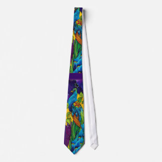 Peacock Bright Men's Tie