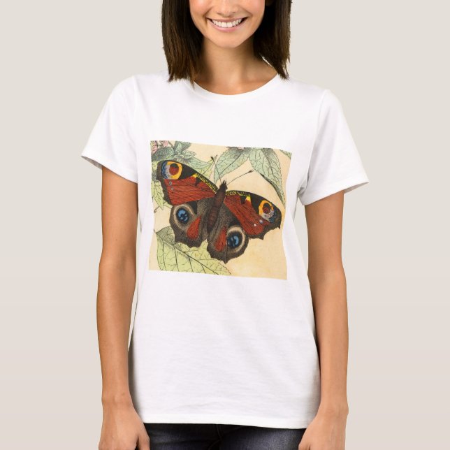 Peacock Butterfly T-Shirt (Front)