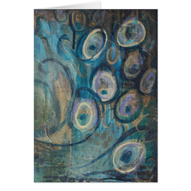 Peacock Card (Front)