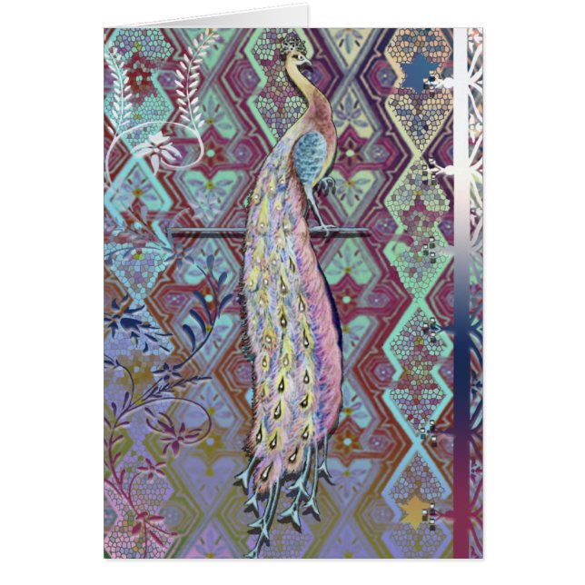 Peacock Card 2 (Front)