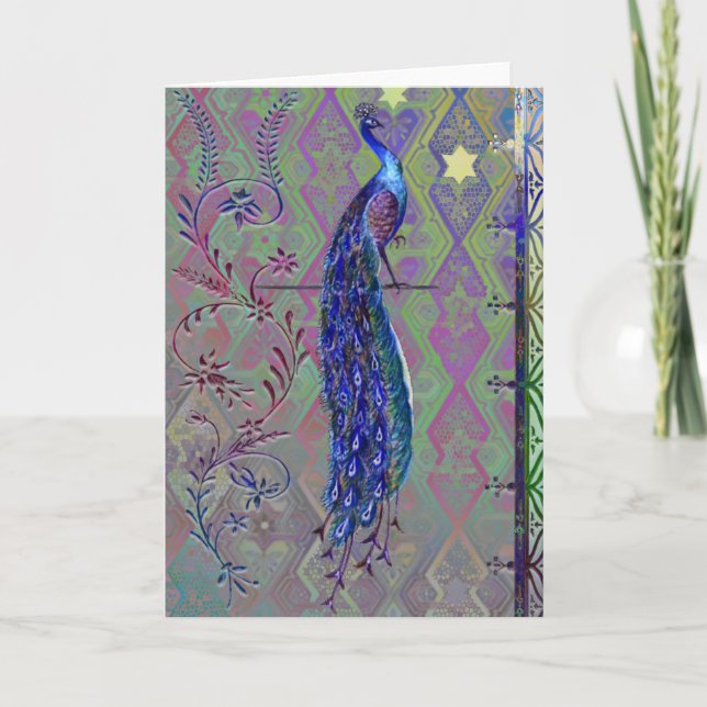 Peacock Card 3 (Front)