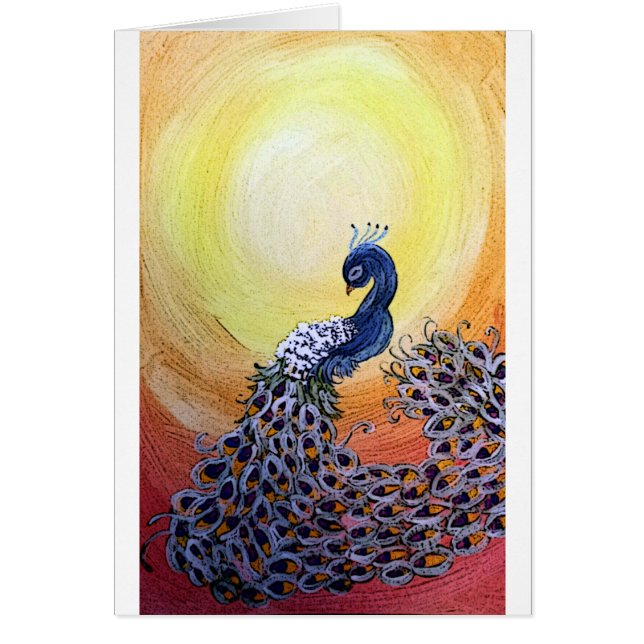 peacock cartoon style (Front)