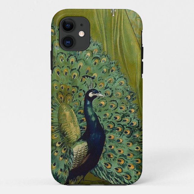 Peacock Case-Mate iPhone Case (Back)
