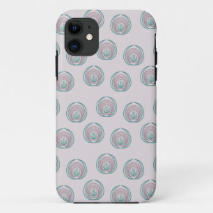 Peacock Circles iPhone 11 Case