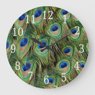 Peacock Clock