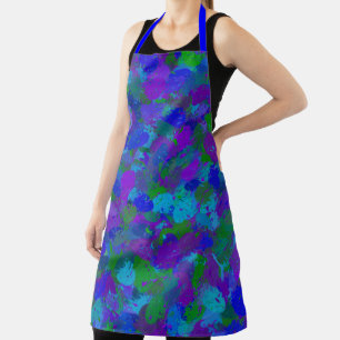 Peacock Colour Apron