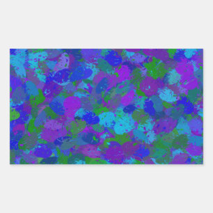 Peacock Colour Sticker