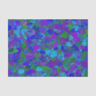 Peacock Colour Tissue Paper