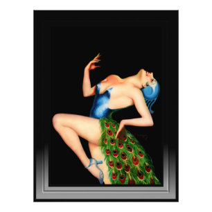 Peacock Dancer by Earle Kulp Bergey Photo Print