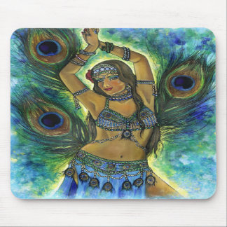 Peacock Dancer  Mousepad