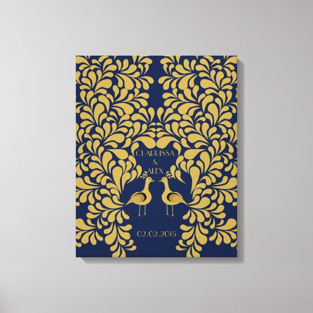 Peacock de grandes portes par mariage livre d'or (Recto)