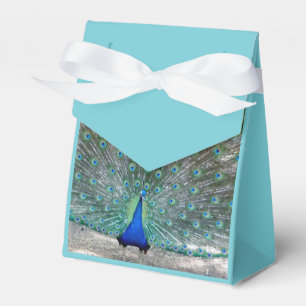 Peacock Design Party Favours Box