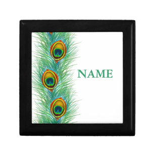 Peacock Design Personalized Gifts Gift Box