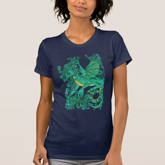 Peacock Dragon T-Shirt