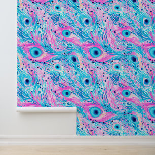 Peacock Dreamscape Wallpaper