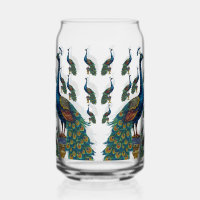 Peacock Drinkware Set
