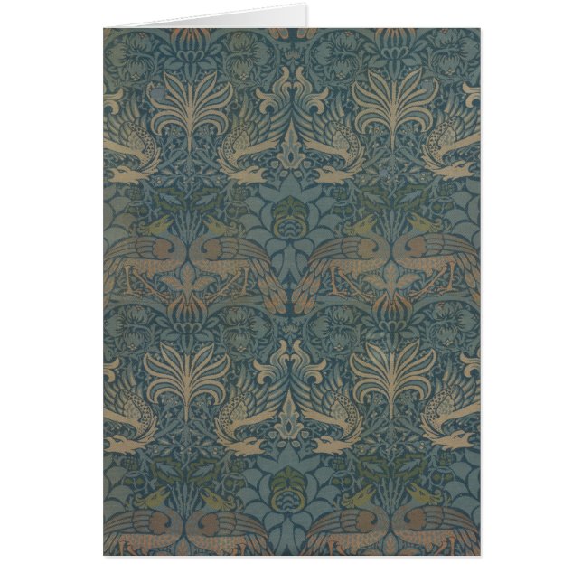 Peacock et Dragon par William Morris (Devant)