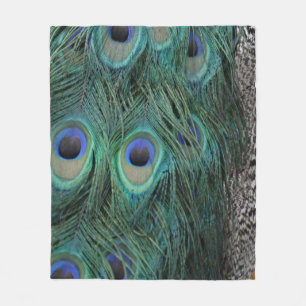 Peacock Feather Blanket