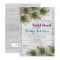 Peacock Feather Bridal Shower Brunch Invitation