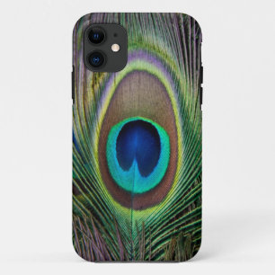 Peacock feather iPhone 11 case
