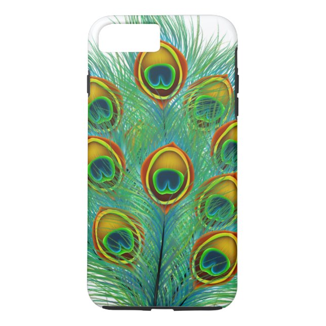 Peacock Feather Case-Mate iPhone Case (Back)