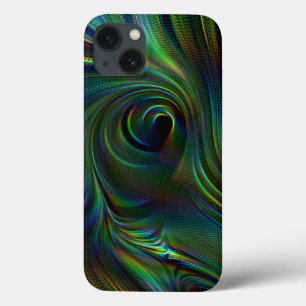 Peacock feather colour Tough Xtreme iPhone Case