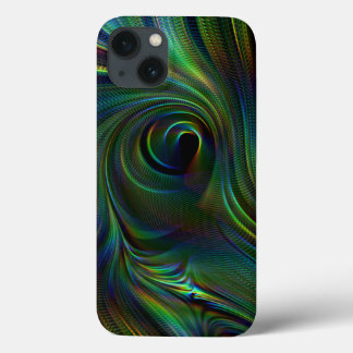 Peacock feather colour Tough Xtreme iPhone Case