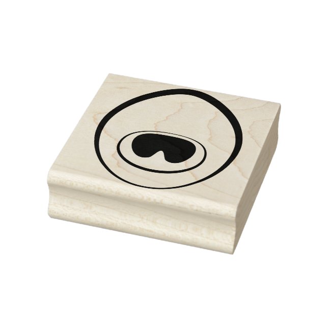 Peacock Feather Eye Stamp (Stamp)