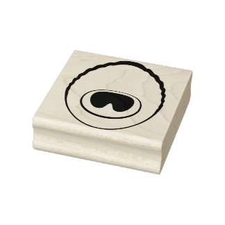 Peacock Feather Eye v2 Stamp