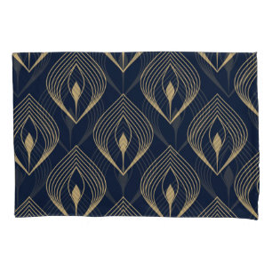 Peacock Feather: Floral Paisley Pillowcase