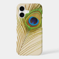 Peacock feather iPhone Case