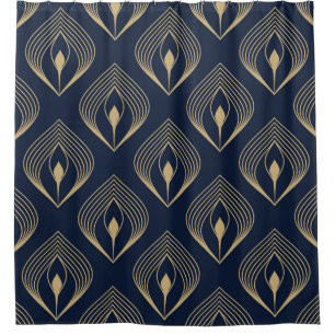 Peacock feather ombre pattern ditzy floral motif. 