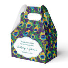 Peacock Feather Pattern Gift Box