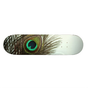 Peacock Feather Skateboard