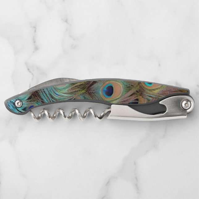 Peacock Feathers Corkscrew (Back)