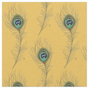 Peacock Feathers Fabric
