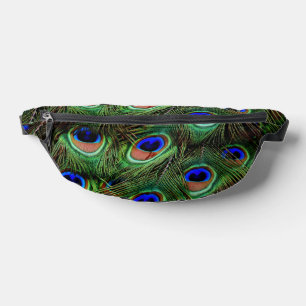 Peacock Feathers Fanny Pack