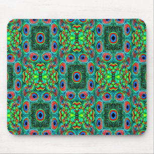 Peacock Feathers Galore.... Mouse Pad