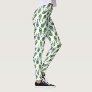 Peacock Feathers  Leggings