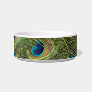 Peacock Feathers Pattern Bowl