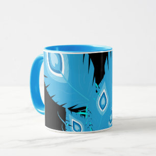 Peacock Feathers   Peacock Birds   Fashion Mug