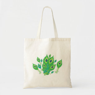 Peacock Feathers   Peacock Birds   Nature Tote Bag