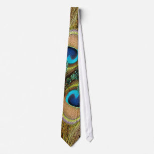 Peacock Feathers Tie