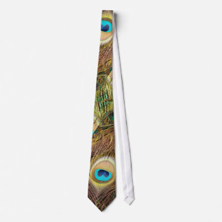 Peacock Feathers Tie