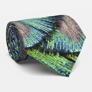Peacock Feathers Tie