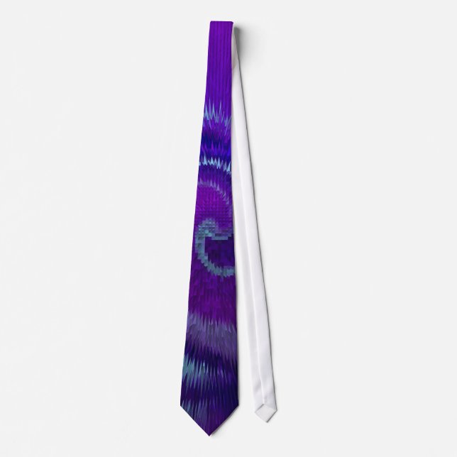 Peacock Feathers Tie (Front)